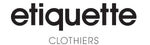 etiquette CLOTHIERS