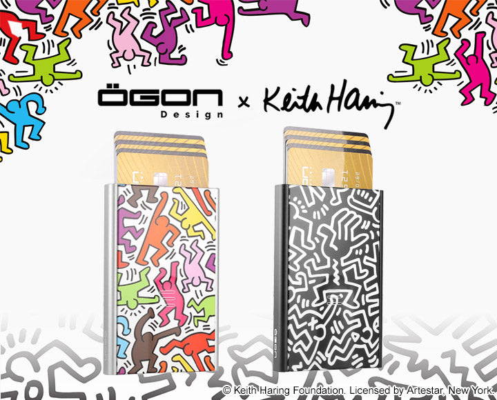 OGON×Keith Haring | オゴン×キース・ヘリング　スライダーカードケース