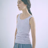 me. | ミードット コットンシルクインナー タンクトップ