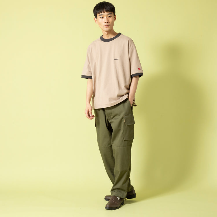 Healthknit | ヘルスニット オープンエンドドライ ワイドリンガークルーネック半袖Tシャツ