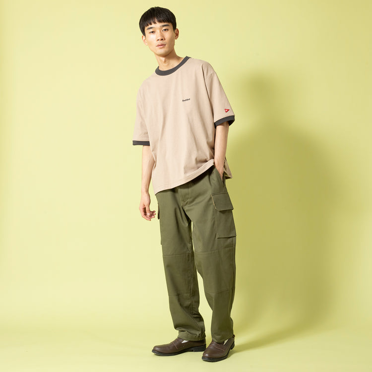 Healthknit | ヘルスニット オープンエンドドライ ワイドリンガークルーネック半袖Tシャツ