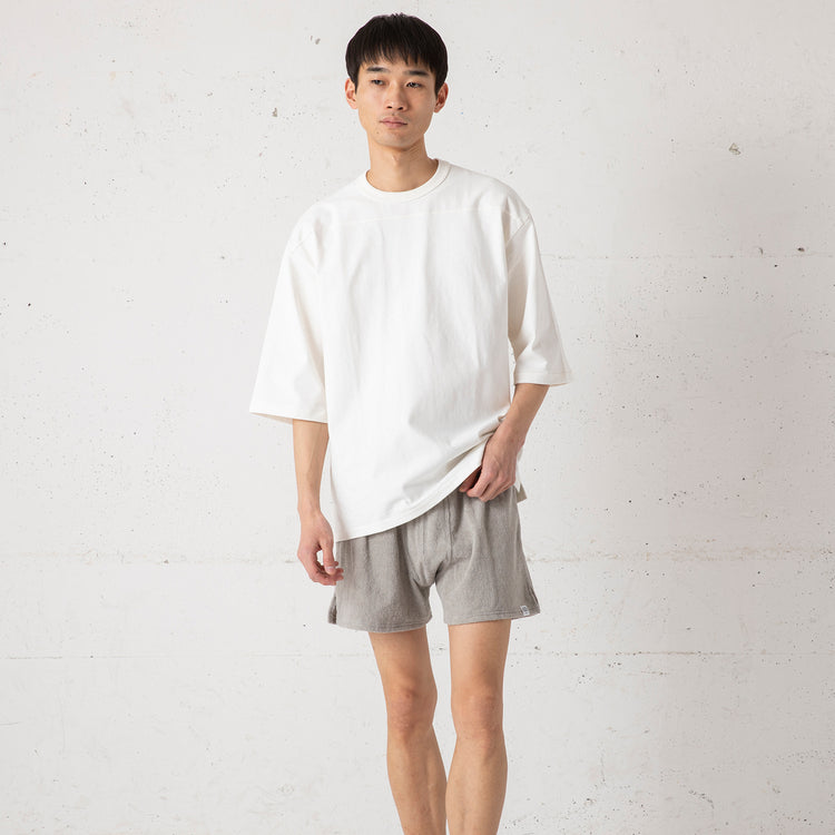 THING FABRICS | シングファブリックス Begin別注 今治製ふんわりタオル地ボクサーショーツ