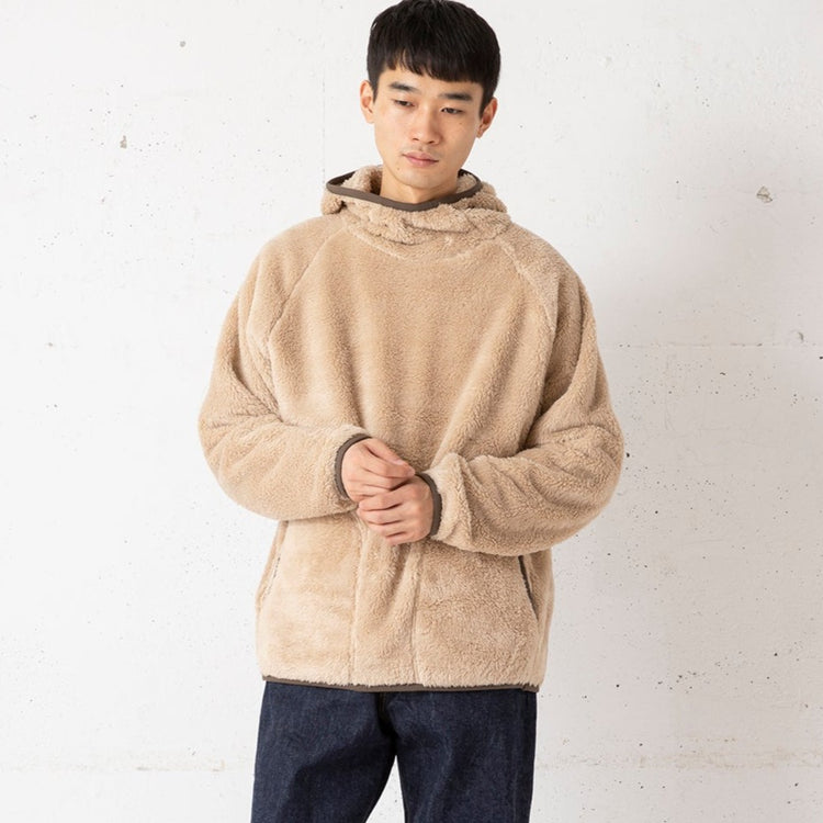 Healthknit | ヘルスニット シェルパフリース バラクラバフーディー長袖