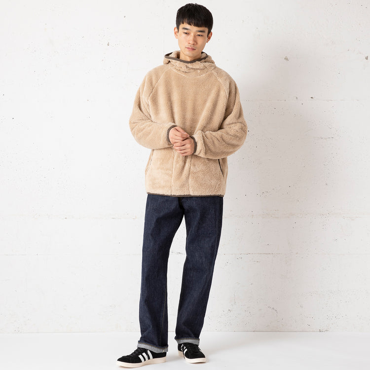 Healthknit | ヘルスニット シェルパフリース バラクラバフーディー長袖