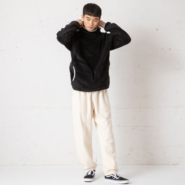 Healthknit | ヘルスニット シェルパフリース バラクラバフーディー長袖