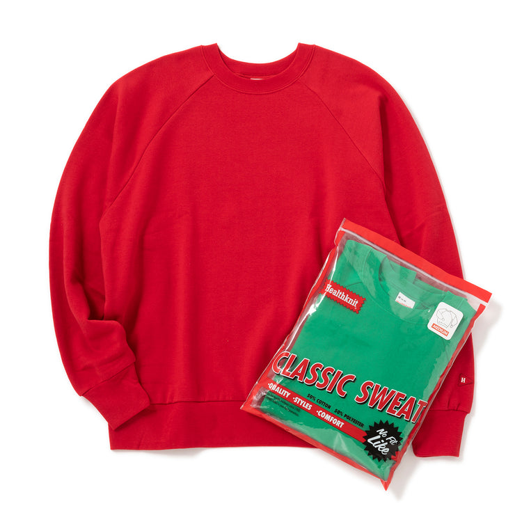 Healthknit | ヘルスニット クラシックスウェット クルーネック長袖