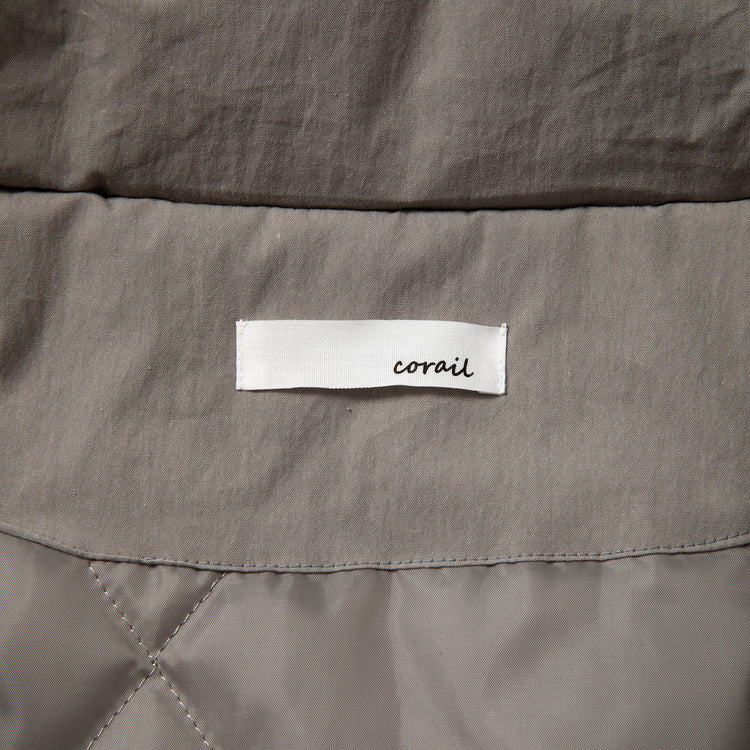 corail homme | コライユオム ボリュームネック中綿ジャケット