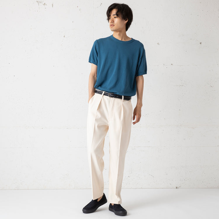 L'arcobaleno | ラルコバレーノ Begin別注 ステアハイド&ブッテーロレザーメッシュベルト
