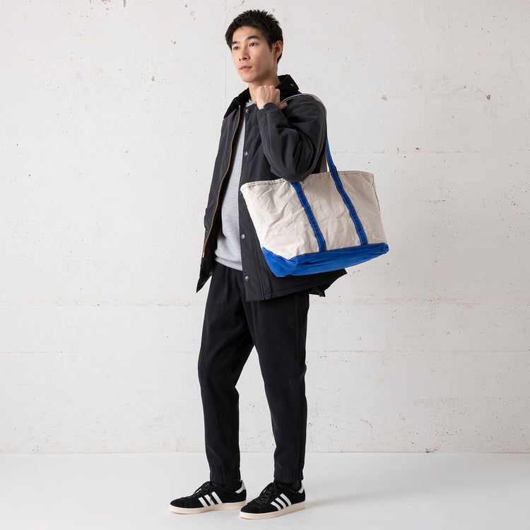 L.L.Bean×REMI RELIEF×Begin | エルエルビーン×レミレリーフ×ビギン Begin別注 ボート・アンド・トート 30年ヴィンテージフィニッシュ ロングハンドル Large