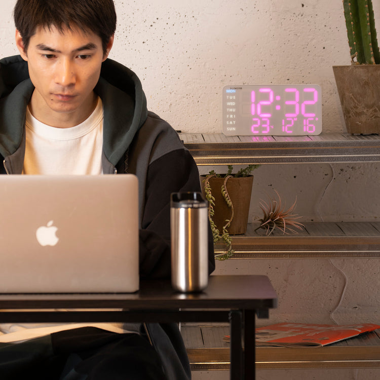 SLOWER | スロウワー LED CLOCK Cielo