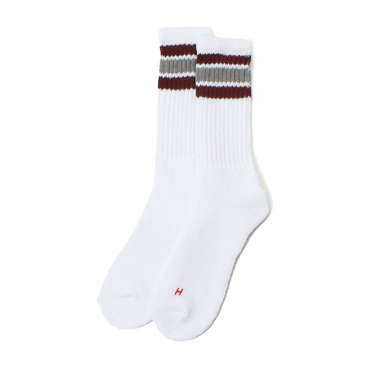 Healthknit | ヘルスニット 配色3本ライン 3Pソックス