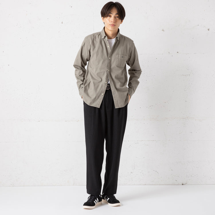 BARNS OUTFITTERS | バーンズ アウトフィッターズ OX REGULAR LS SHIRT