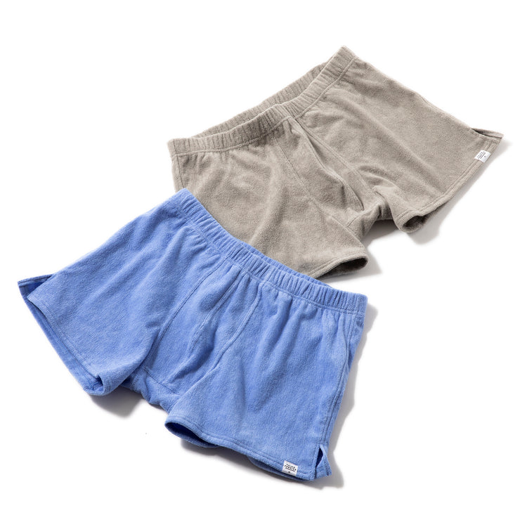 THING FABRICS | シングファブリックス Begin別注 今治製ふんわりタオル地ボクサーショーツ