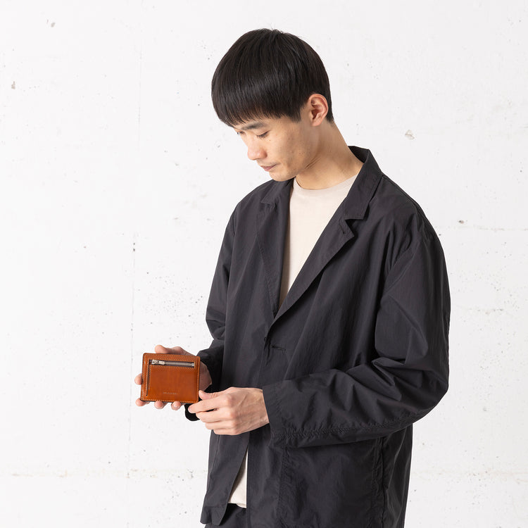 WILD SWANS | ワイルドスワンズ Begin別注 新・ミニウォレット サドルプルアップレザー