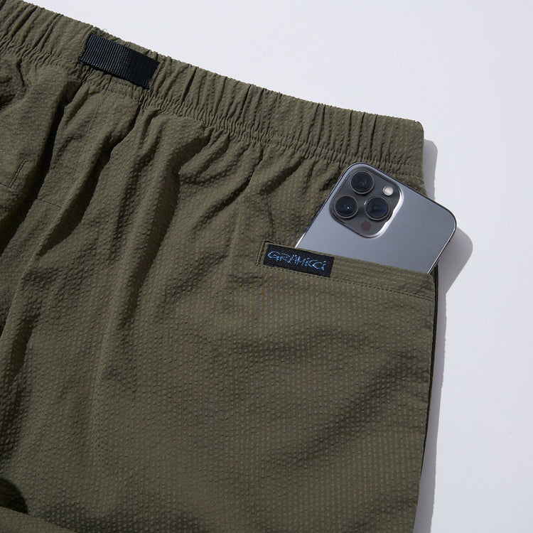Gramicci | グラミチ Begin別注 COOLMAXシアサッカー NNジャストカット パッカブル