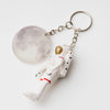 SPACE SOUVENIR | スペーススーベニア 宇宙飛行士と蓄光の月 Key Charm