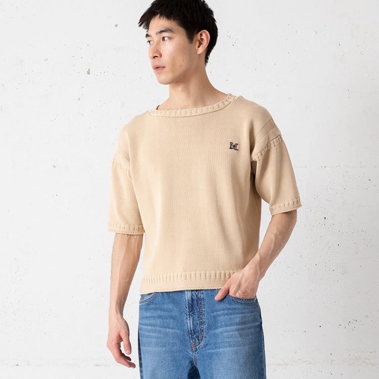 L/M | エルエム　COTTONCORD GUERNSY KNIT