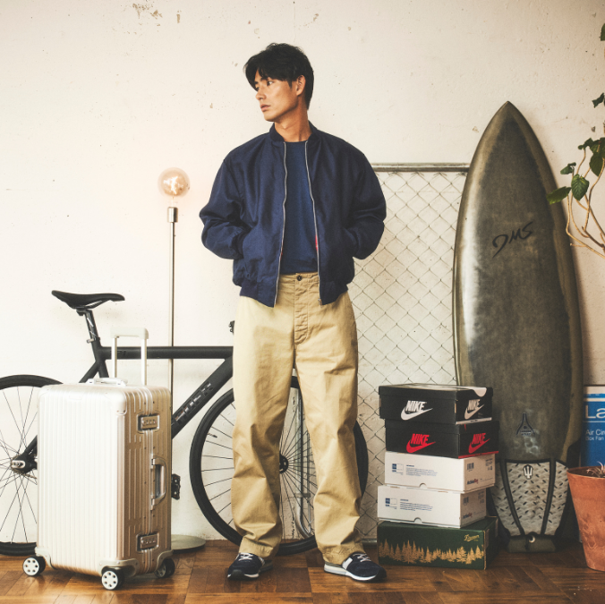着用サイズL (モデル身長182cm)