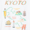 (白)Kyoto No.02 京都ノ地図 バックプリント