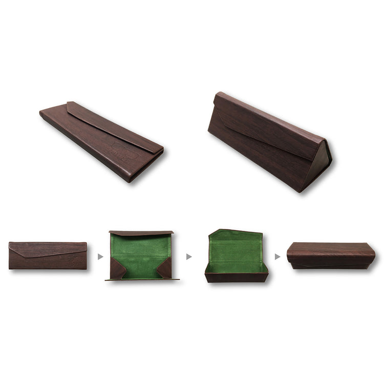 SLOWER | スロウワー EYEGLASS CASE WOOD