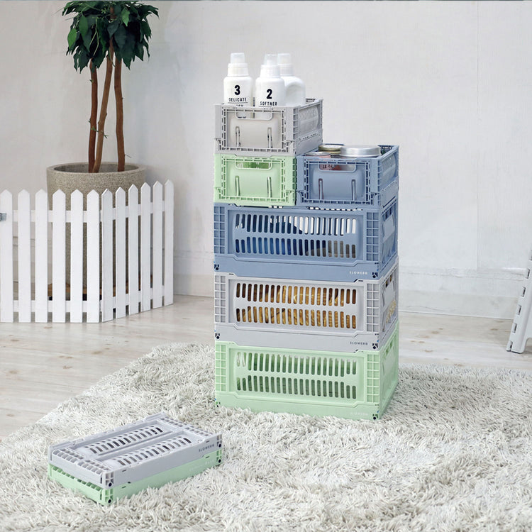 SLOWER | スロウワー FOLDING CONTAINER Bask(S)