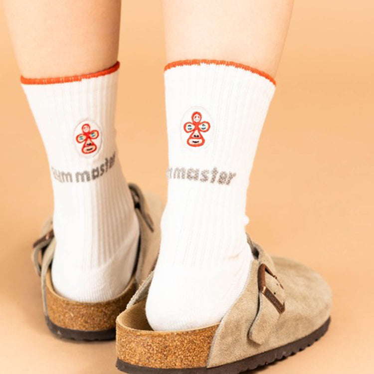 gym master | ジムマスター “覆面レスラー”刺繍ソックス