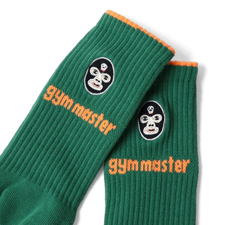 gym master | ジムマスター “覆面レスラー”刺繍ソックス