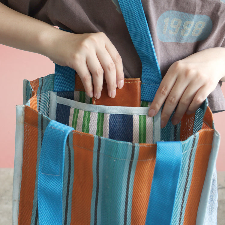 EIBORIE | エイボリー EB ストライプトートバッグ