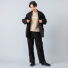 モデル身長163cm,ARCH&LINEのFLANNEL EASY JACKET|ARCH&LINEのOG COTTON IʼM KNIT|ARCH&LINEのFLANNEL EASY PANTS|MOONSTARのオールネイビーのスエードLOAFY,https://market.e-begin.jp/products/ach_ach0265p_lala|https://market.e-begin.jp/products/ach_ach0261p_lala|https://market.e-begin.jp/products/ach_ach0263p_lala|https://market.e-begin.jp/products/mns_mns0147p_lala