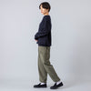 着用サイズM (モデル身長163cm),ARCH&LINEのOG COTTON IʼM KNIT|MOONSTARのオールネイビーのスエードLOAFY,https://market.e-begin.jp/products/ach_ach0261p_lala|https://market.e-begin.jp/products/mns_mns0147p_lala