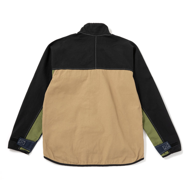 KAVU | カブー フルジップスローシャツ(ノースウエストアグリー)