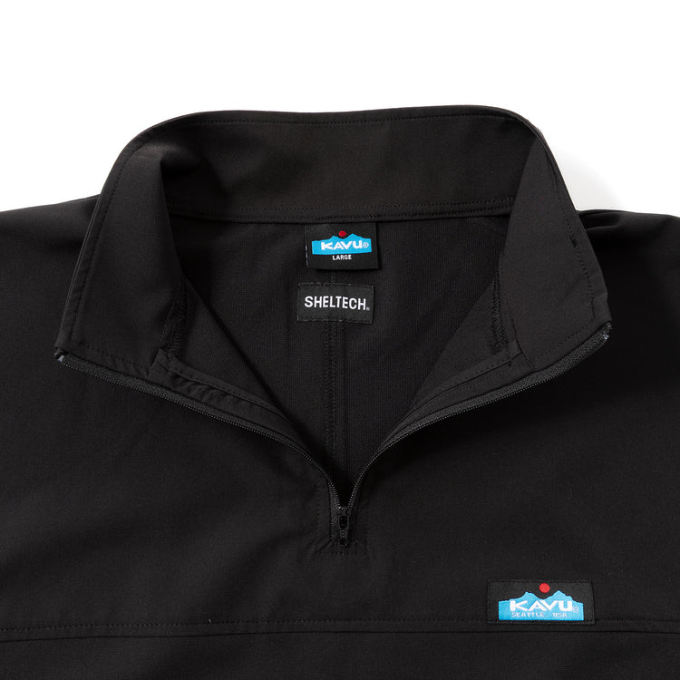 KAVU | カブー シェルテックハーフジップシャツ