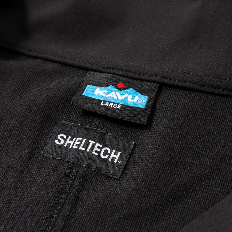 KAVU | カブー シェルテックハーフジップシャツ