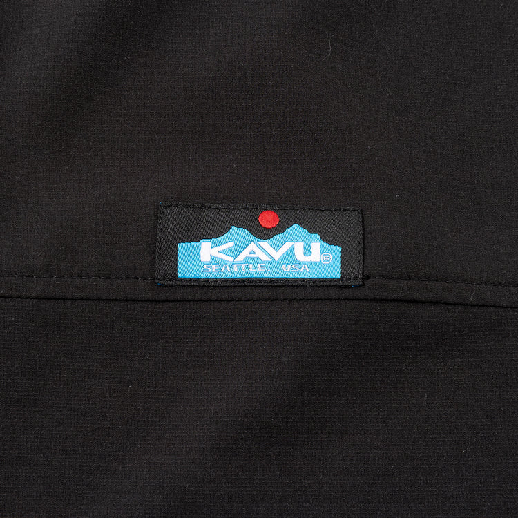 KAVU | カブー シェルテックハーフジップシャツ