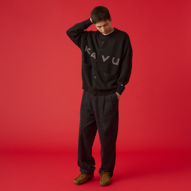 KAVU | カブー メンズ ニットカーディガン