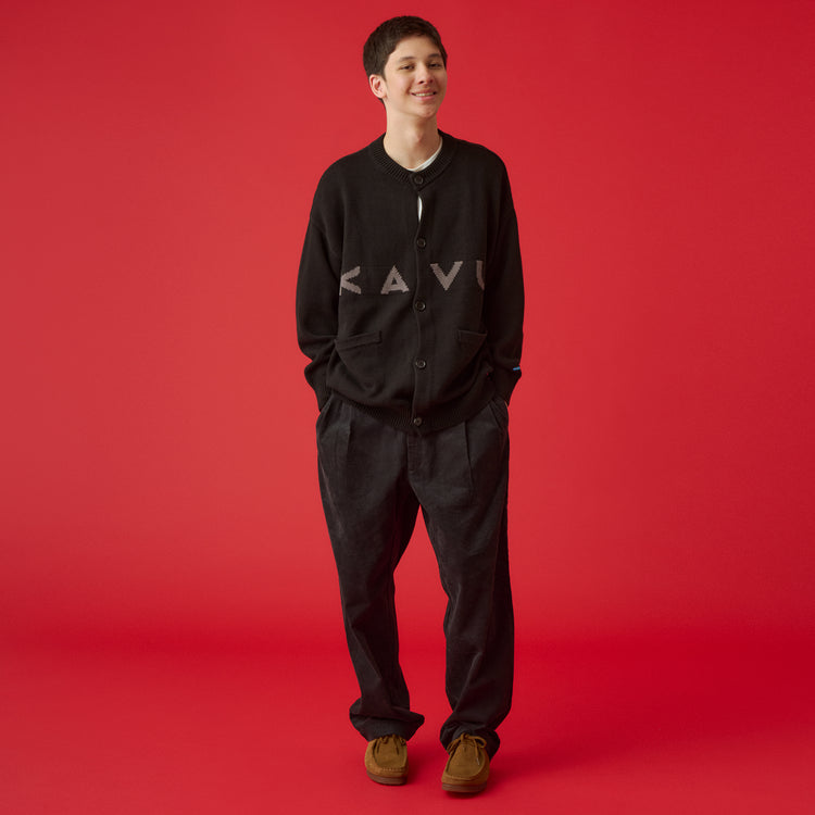 KAVU | カブー メンズ ニットカーディガン