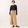 モデル身長 163cm,HEAVENLYのCotton Dump Washer Double Wide Pants|BlundstoneのAEROCORK SANDAL,https://market.e-begin.jp/products/dlt_hvr0300u_lala|https://market.e-begin.jp/products/sed_bld0289u_lala