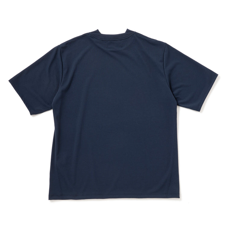 HANDROOM | ハンドルーム　POLYESTER COTTON FEEL MOCK NECK T-SHIRT