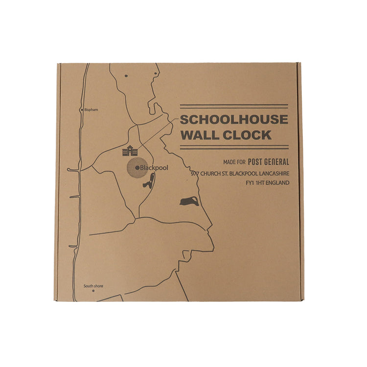 POST GENERAL | ポストジェネラル SCHOOLHOUSE WALL CLOCK
