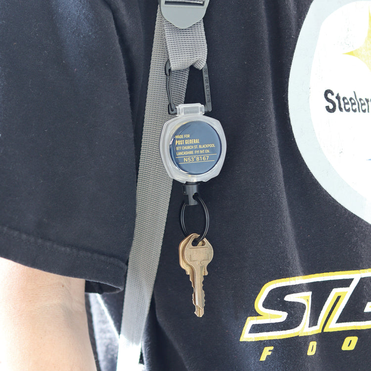 POST GENERAL | ポストジェネラル COLOR CORD REEL KEY HOLDER