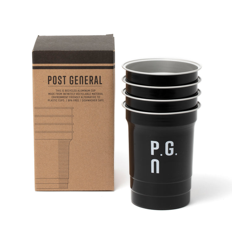 POST GENERAL | ポストジェネラル リサイクル アルミナムカップ 4個セット