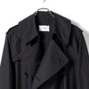 CIOTA | シオタ ブラックトレンチコート
