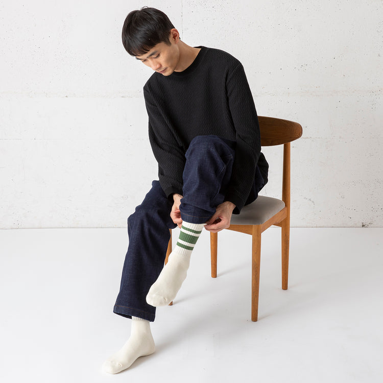 decka Quality socks | デカ クォリティソックス Begin限定 スベり知らず!80'Sスケーター ソックスセット(4P)