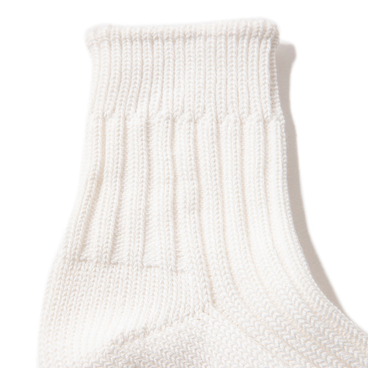 decka quality socks | デカ クォリティソックス Low Gauge Rib Socks Short Length 1st Collection