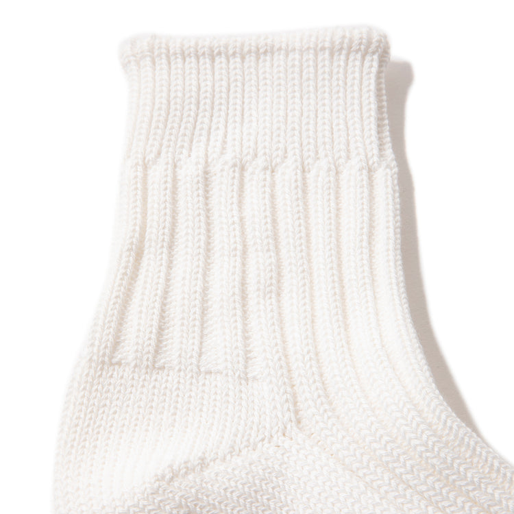 decka quality socks | デカ クォリティソックス　Low Gauge Rib Socks Short Length 1st Collection