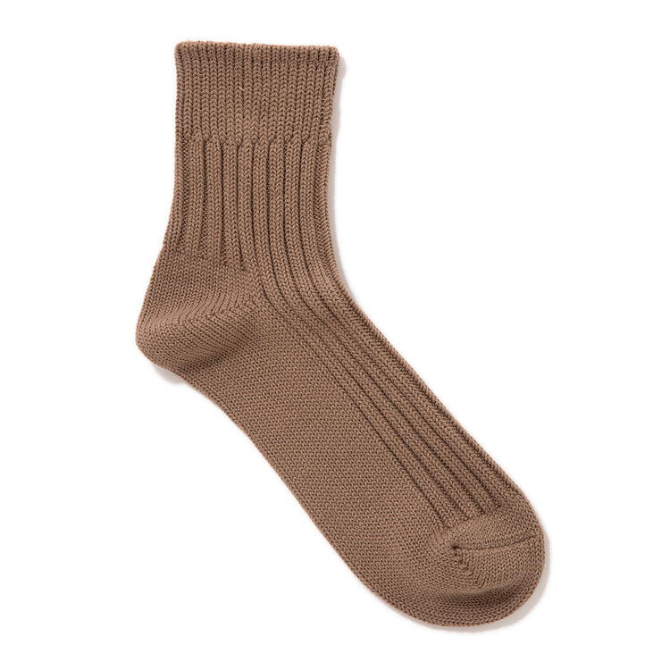 decka quality socks | デカ クォリティソックス　Low Gauge Rib Socks Short Length 2nd Collection