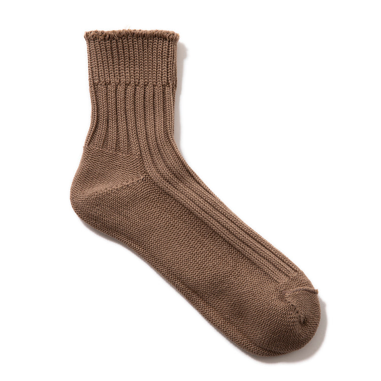 decka quality socks | デカ クォリティソックス Low Gauge Rib Socks Short Length 2nd Collection