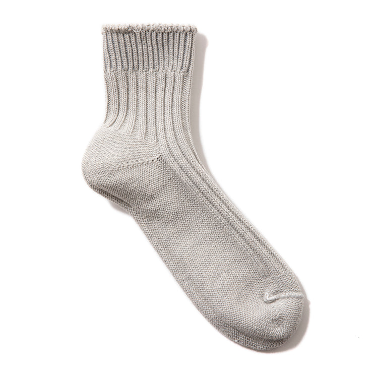 decka quality socks | デカ クォリティソックス　Low Gauge Rib Socks Short Length 3rd Collection