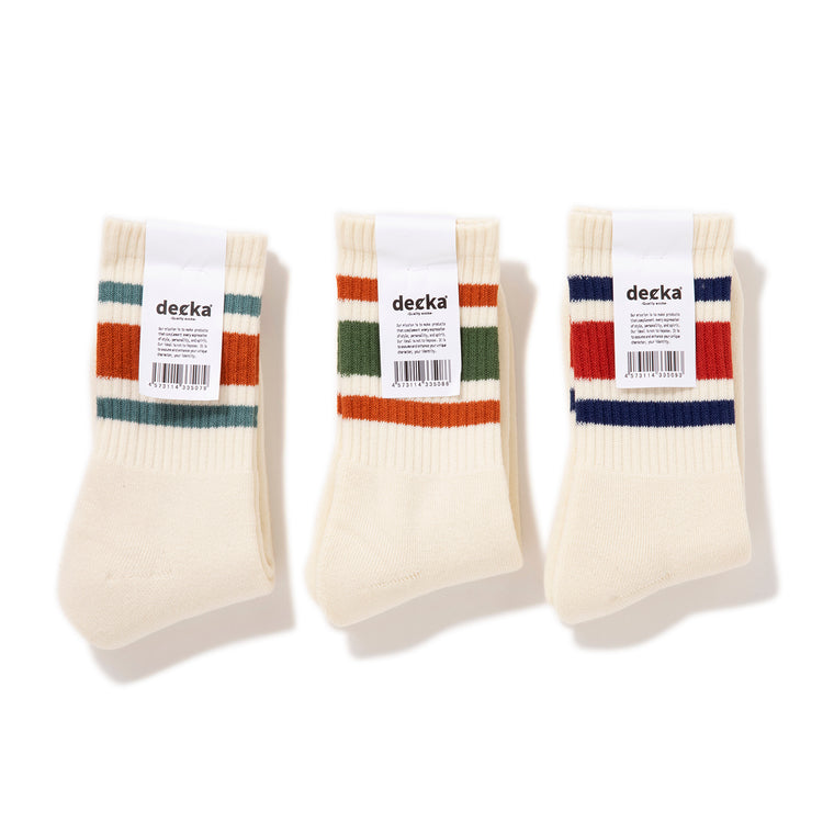 decka quality socks | デカ クォリティソックス 80ʼs Skater Socks Short Length 1st Collection