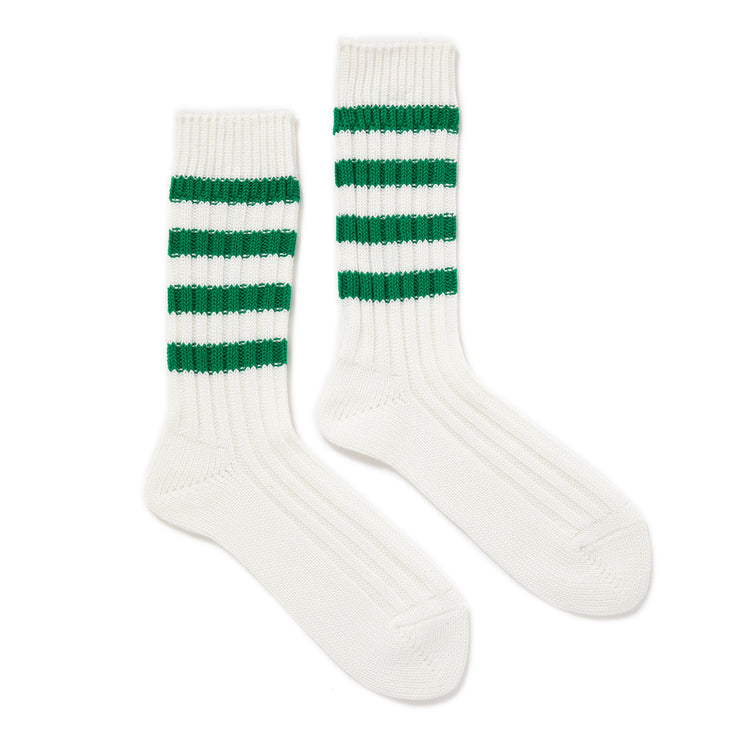 SHOWATABÉ | ショウワタベ Heavyweight Socks | Stripes | 4th Collection